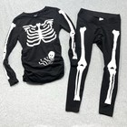 Maternity Skeleton  Costume Sz Small Jersey Shirt Leggings Novelty Pjs — photo 1