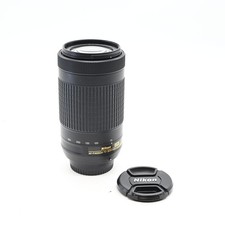 Nikon AF-P DX Nikkor 70-300mm f/4.5-6.3 G ED Autofocus APS-C Lens, Black