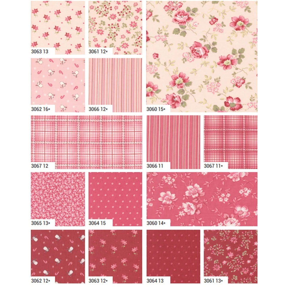 A Very Sweet Christmas Mini 2.5" Charm Pack by Bunny Hill Designs for Moda - Image 3 of 3