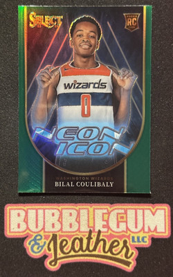2023-24 Panini Select - Neon Icons Bilal Coulibaly #9 Green Prizm (RC) Rookie