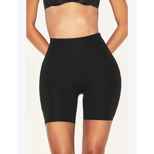 SKIMS Body Hip Shaping Mid Thigh Short Onyx Black BO-SHO-7650W Size 2X NWT