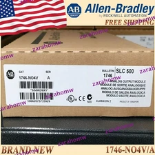 New AB 1746-NO4V/A SLC 500 PLC Analog Output Module 1746NO4V US Stock