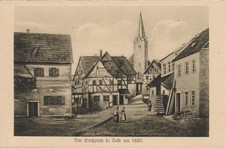 95100 Selb The Church Square Circa 1820