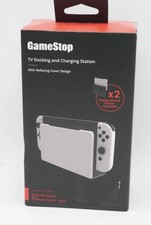 New GameStop TV Dock ing and Charging Station Compatible with Nintendo Switch