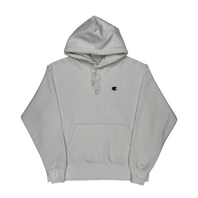 Reverse Weave Champion Hoodie - Large weiß Baumwolle