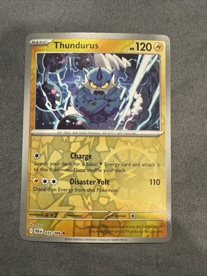 Thundurus 033/086 Sv: Black Bolt Reverse Holo