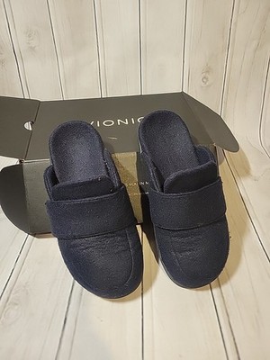 Vionic Women's Gemma II Slippers, Ivy Sheatling Blue Womens 7M EUC