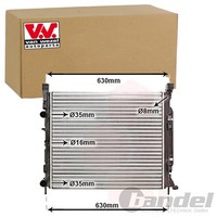 Van Wezel KÜHler MotorkÜHlung 43002470