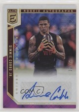 2018 Donruss Elite Rookie Purple 32/49 Simmie Cobbs Jr #RA-SC Auto 2r8