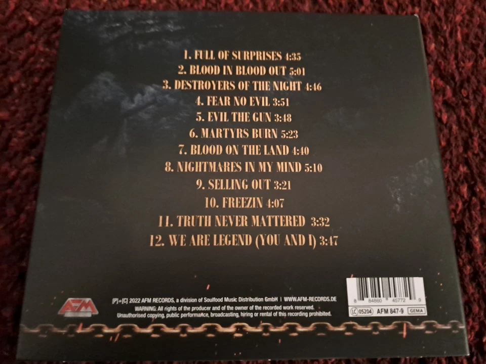 IRON ALLIES - Blood In Blood Out CD / GER Heavy Metal / ACCEPT Victory DIGI Top! - Bild 2 von 3