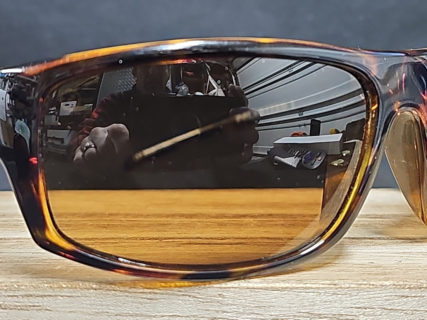 Electric TECH ONE Sunglasses Tortoise Shell  Pola… - image 5