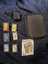 Nintendo GBA Case And 6 Games