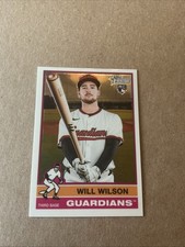 2025 Topps Heritage High Number - Will Wilson #583 (RC) Chrome