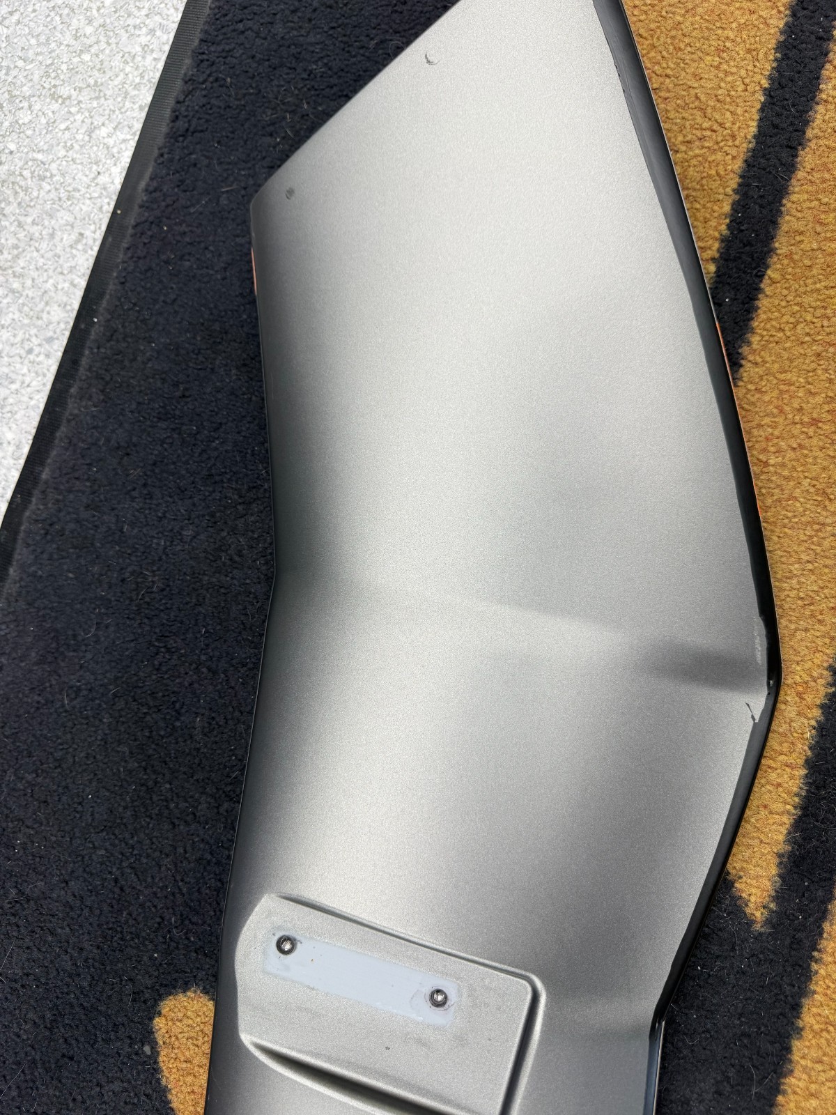 Lamborghini Aventador SVJ 2012-2021 Rear Spoiler Gray P/N 470827933