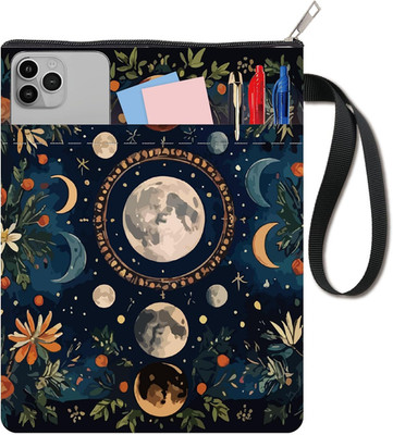 Buchumschläge Mit Mondphasen Retro Buchhülle Blumen Buchschutz Für Taschenbücher