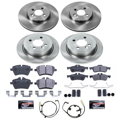PowerStop Track Day Spec High-Performance Brake Pad and Rotor Kit