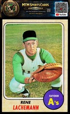 1968 Topps #422 Rene Lachemann