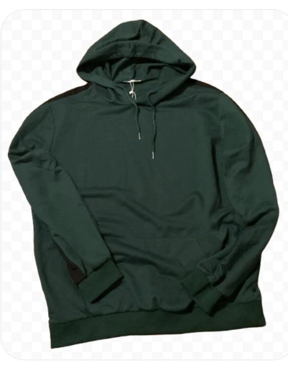 COOFANDY Hoodie Lightweight Sweatshirt Front Pockets Green Athletic NWT Hooded