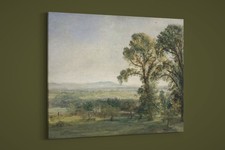 John Constable - Bardon Hill, Coleorton Hall - Art Print on Paper or Canvas