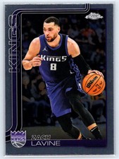 2025-26 Topps Chrome #232 Zach LaVine - Sacramento Kings