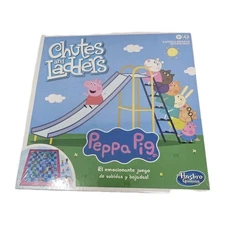 Hasbro Gaming Chutes and Ladders Peppa Pig Edition Board Game | Multicolor
