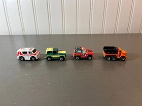 Micro Machines Truck + Van Lot of 4 - #4