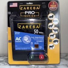 ZAREBA Pro Series 50 Miles Low Impedance Electric Fence Controller EAC50MC-Z NEW
