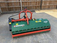 Wessex WFM175 Compact Tractor Grass Topper Flail Mower 1.75m Hyd Sideshift