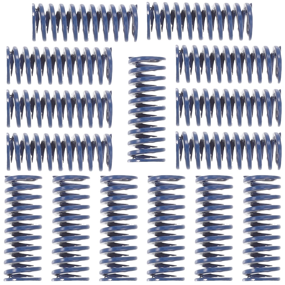 15-Piece Spring Assortment Tension Compression Coil Springs Extended Compressed Set