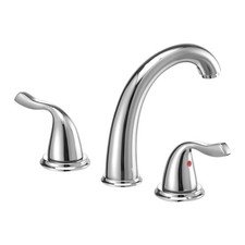Roman Tub Faucet, 3-Hole Waterfall Bathtub Fixture, Product Dimensions: 6.69 x