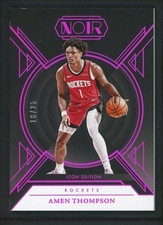 2024-25 AMEN THOMPSON 18/25 PANINI NOIR ICON EDITION