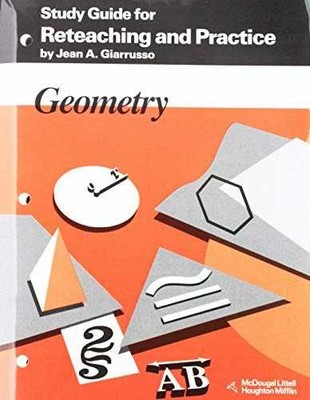 Geometry: Study Guide for - Product Bundle, by Jean A. Giarrusso - Very Good