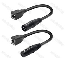 Wedding Stage Lighting Cable XLR 3-pin to RJ45 Party Event Disco DJ Lights Cable