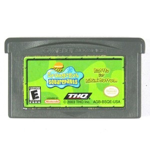 SPONGEBOB SQUAREPANTS: SUPERSPONGE + Battle For Bikini Bottom Game Boy