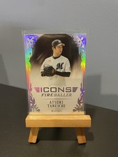Atsuki Taneichi 2020 BBM Icons NPB Fireballer #FP04 HOLO Foil 43/60 WBC 種市 篤暉