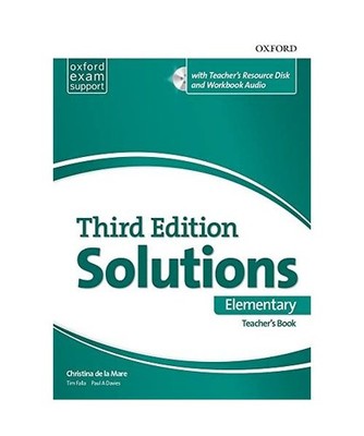 Solutions: Elementary: Essentials Teacher's Book and Resource Disc Pack