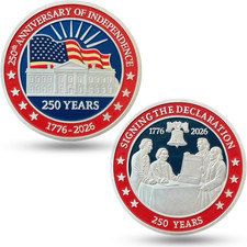 USA 250Th Anniversary of Independence Commemorative Coin 1776-2026, Signing the