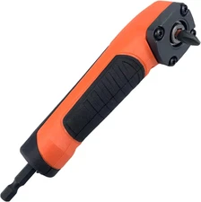 90 Degree Drill Adapter, Right Angle Drill Attachment, ABS Handle Screwdriver So