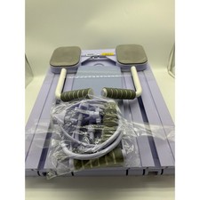 Flo Foldable Pilates Reformer Workout Board   Home Core Trainer with Resistant