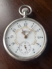 Vintage 1892 Waltham American Pocket Watch 15J Size 16S Grade 24 Keystone Case