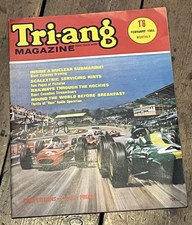 VINTAGE 1965 TRI-ANG MAGAZINE SCALEXTRIC SERVICE HINTS, ETC GOOD CONDITION