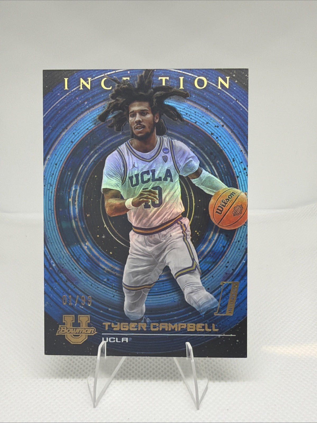 2022/23 Bowman U Inception - #64 Tyger Campbell BLUE FOIL 1 /99