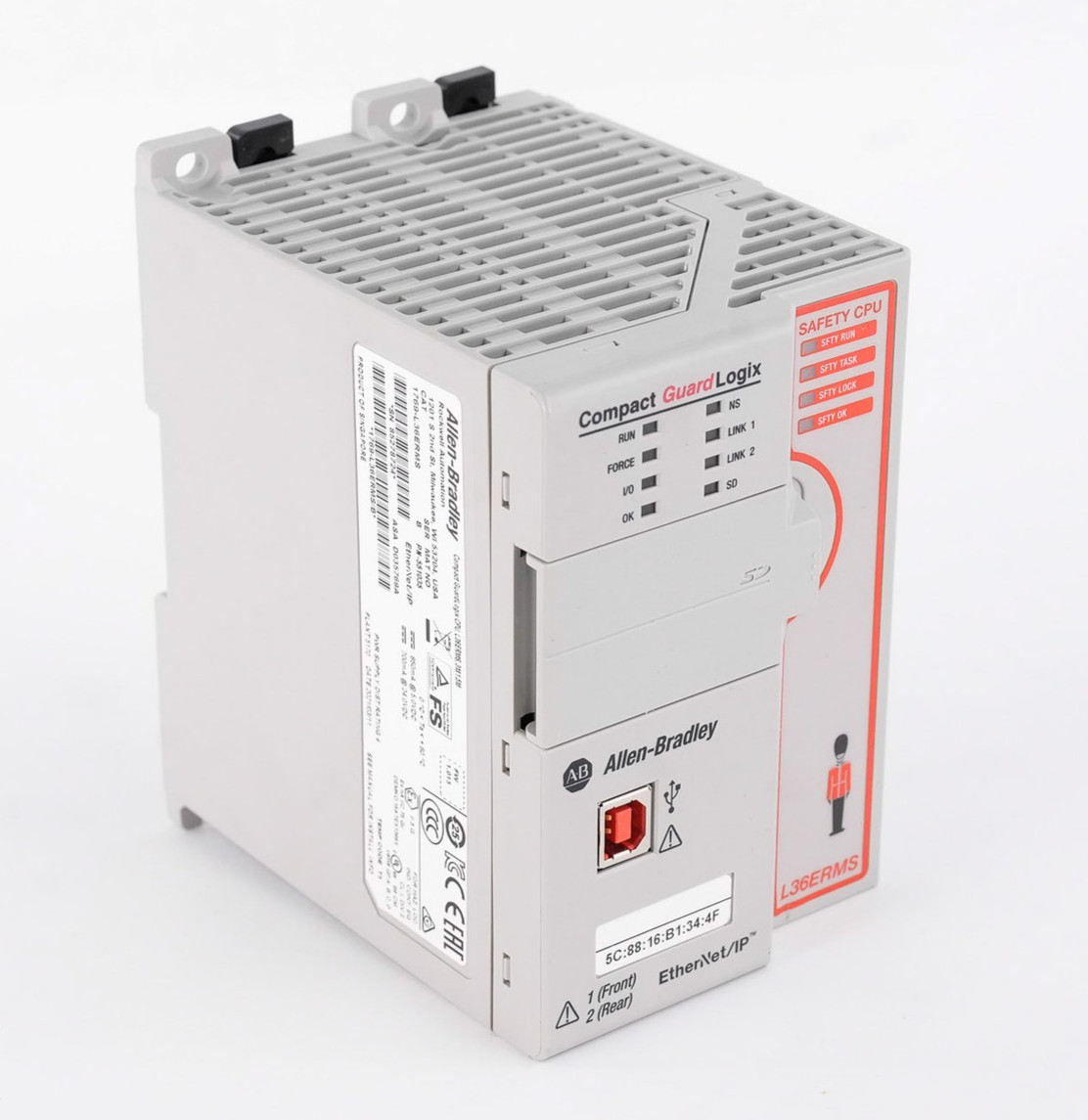 Allen Bradley 1769-L36ERMS /B Contrôleur De Sécurité Compact GuardLogix CPU