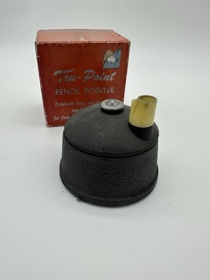 True Point Pencil Pointer Model D Cast iron made in USA