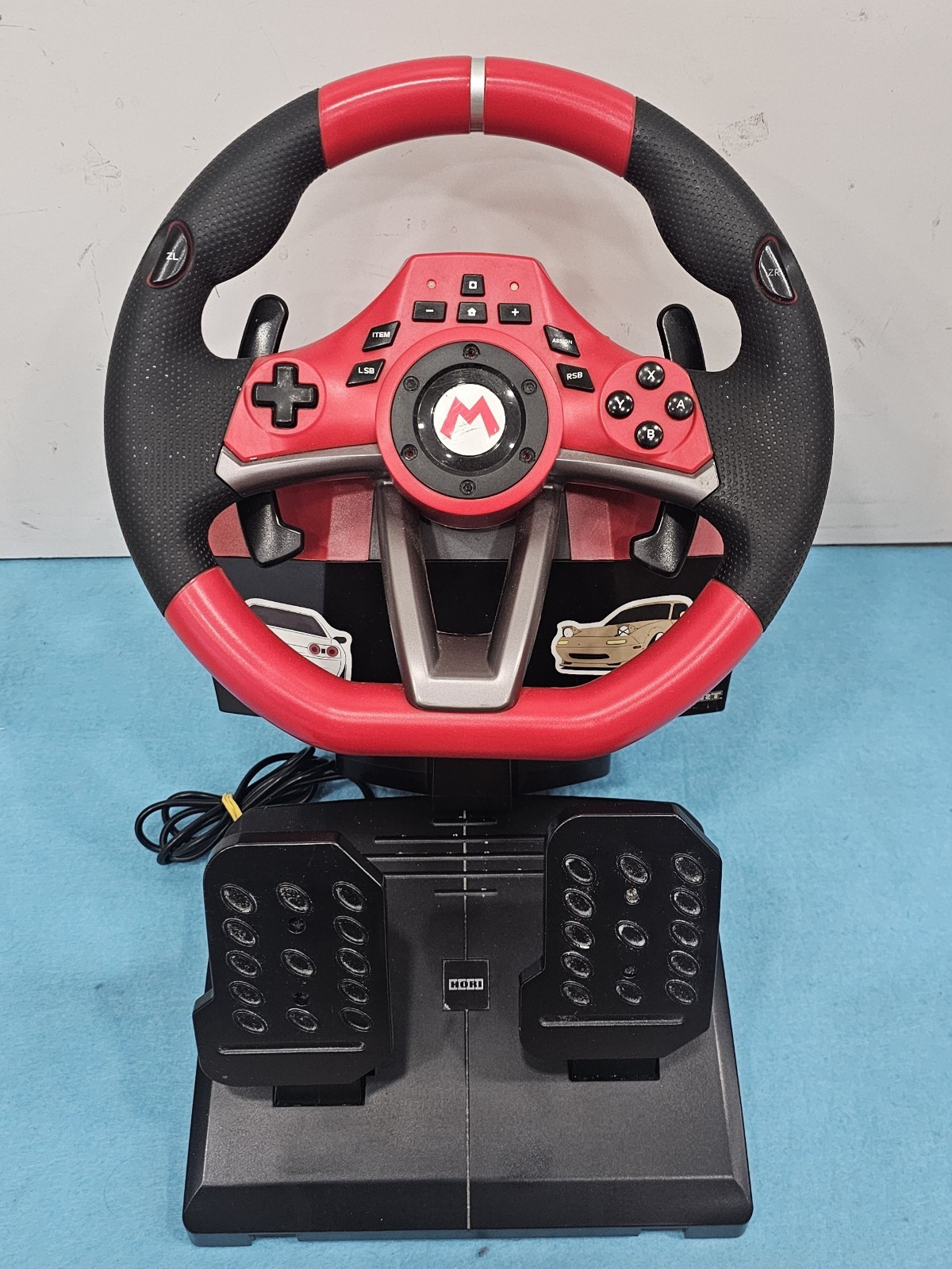Volante Pro Deluxe Mario Kart Hori Con Pedaliera Nintendo Switch Usato