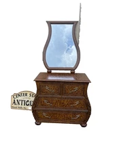 64604 Bombe Decorator Chest With Mirror