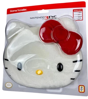 Sac de transport en peluche doux 'Hello Kitty' - Compatible toutes Nintendo DS - Photo 1/4