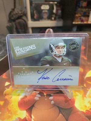 2012 Press Pass - Signings Kirk Cousins #PPS-KC Gold Inscriptions /199 (Auto/RC)