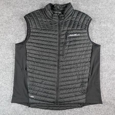 Eddie Bauer Vest Mens XL First Ascent EB800 Pertex Microtherm Down Jacket  14810