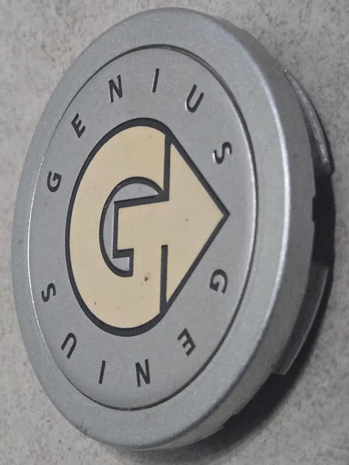 (1) 2005-2018 Smart ForTwo GENIUS Silver Alloy Wheel Center Cap Hubcap #G1 PCH61 - Image 3 of 4